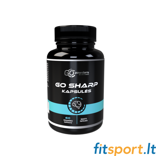 Go Powders Go Sharp, 60 Kapseln.  